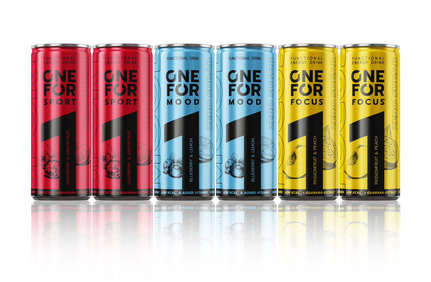 ONE FOR Mix - Pack of 6 (6*250ml)